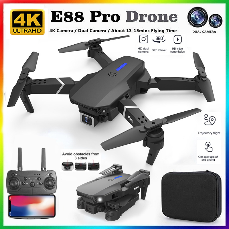 Drone Rc Plegable - 2026 NEW E88 Professional HD 4K