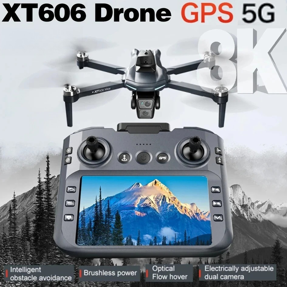 Drone App Rc Fpv - Original XT606 Drone Professional 8K HD