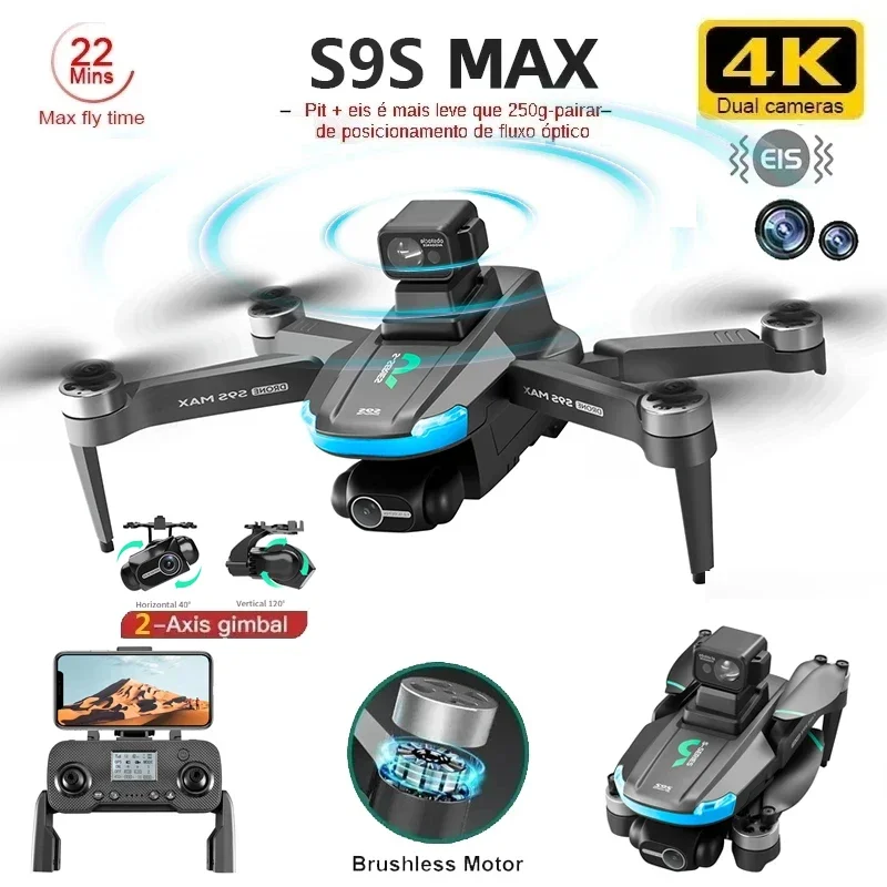 Drone App Rc Fpv - NEW S9S MAX MINI Drone 4K