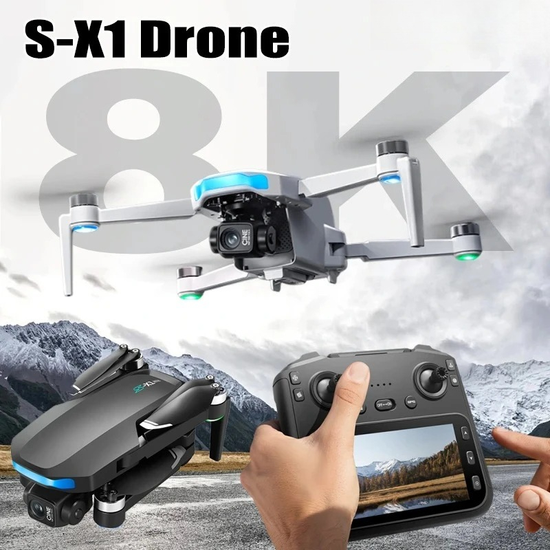 Drone Rc Plegable - Original S-X1 Drone 8K HD Professional