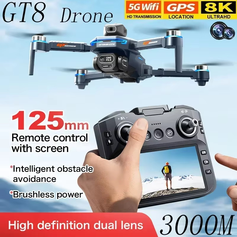 4.3-inch Screen GT8 Drone Obst - đánh giá và giá Drone Gt8 Rc