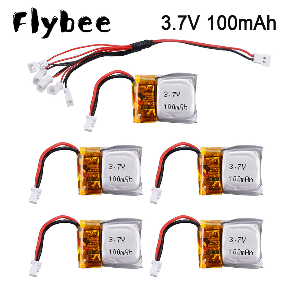 3.7V 100mAh Li-po Battery 1.25 - đánh giá và giá Drone Keh Rc K11 Turbo