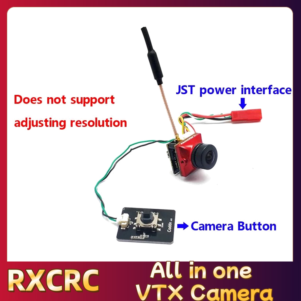RXCRC 5.8G Module transmitter  - đánh giá và giá Caddx Fpv Camera