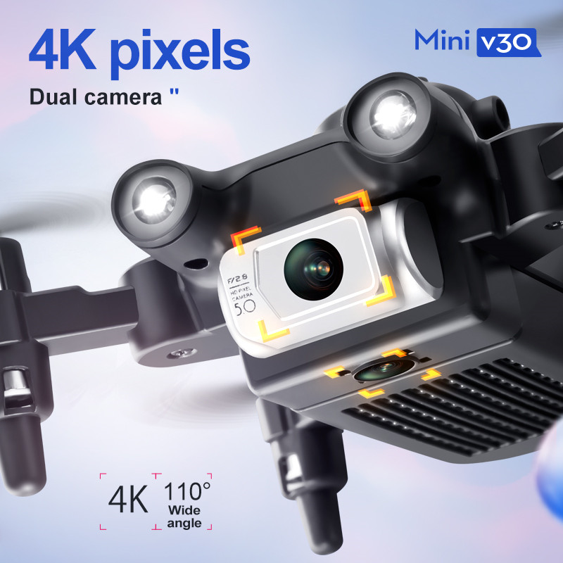 Mini V30 WiFi FPV Drone With 4 - đánh giá và giá Drone App Rc Fpv