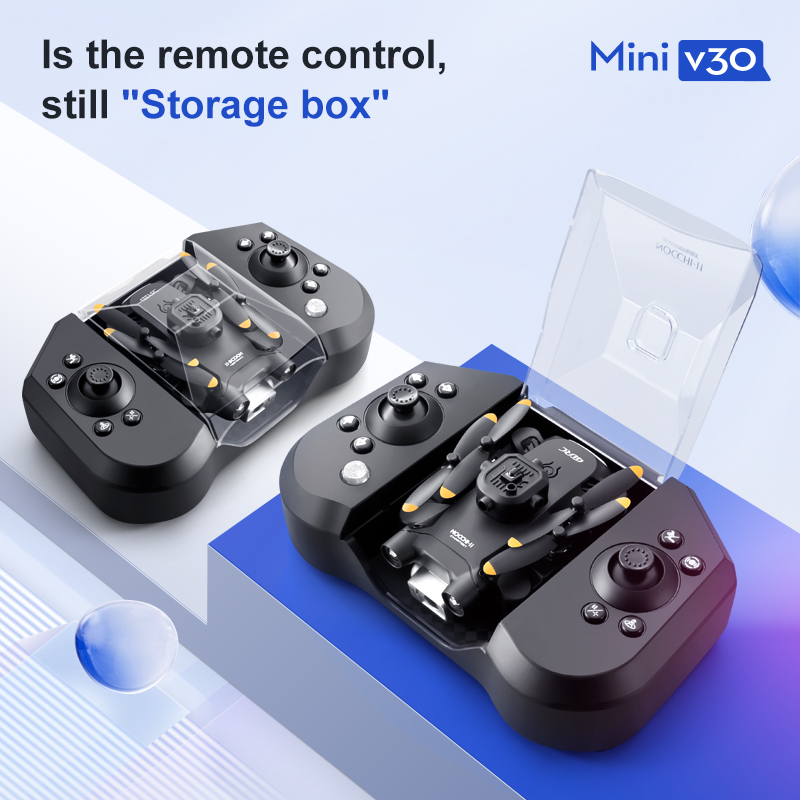 Mini V30 WiFi FPV Drone With 4 - đánh giá và giá Drone App Rc Fpv