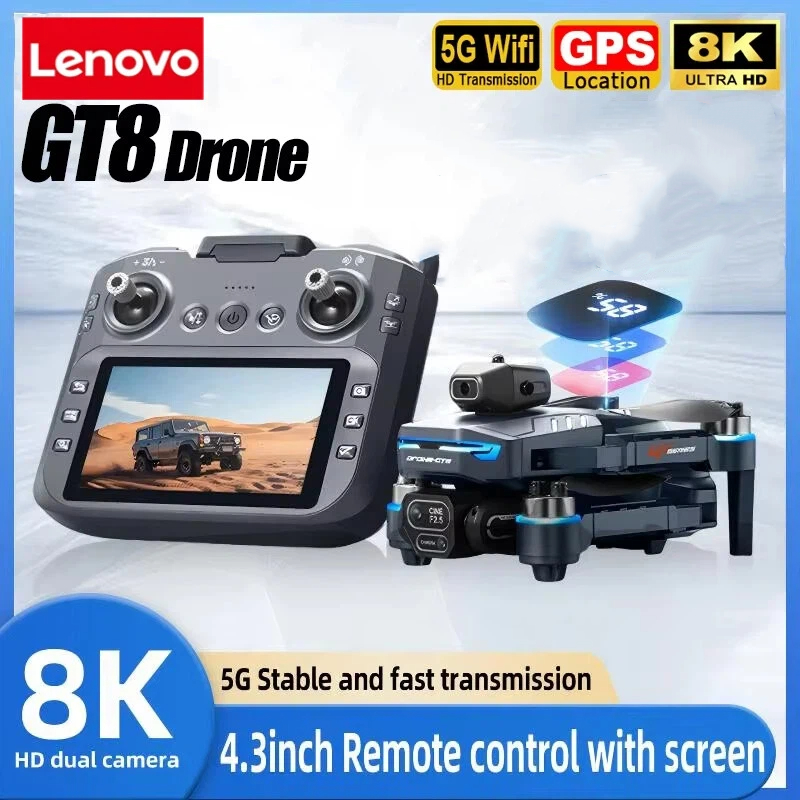 Lenovo GT8 8K Drone Profession - đánh giá và giá Drone Gt8 Rc