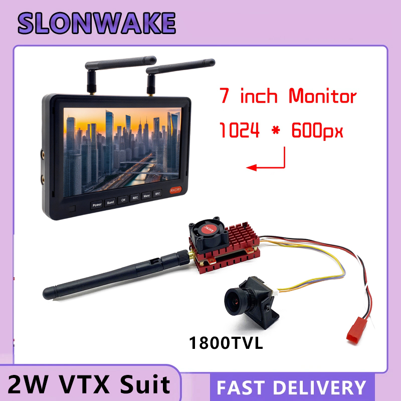 SLONWAKE 5.8G 2W VTX FPV 1800T - đánh giá và giá Drone Rc Plegable