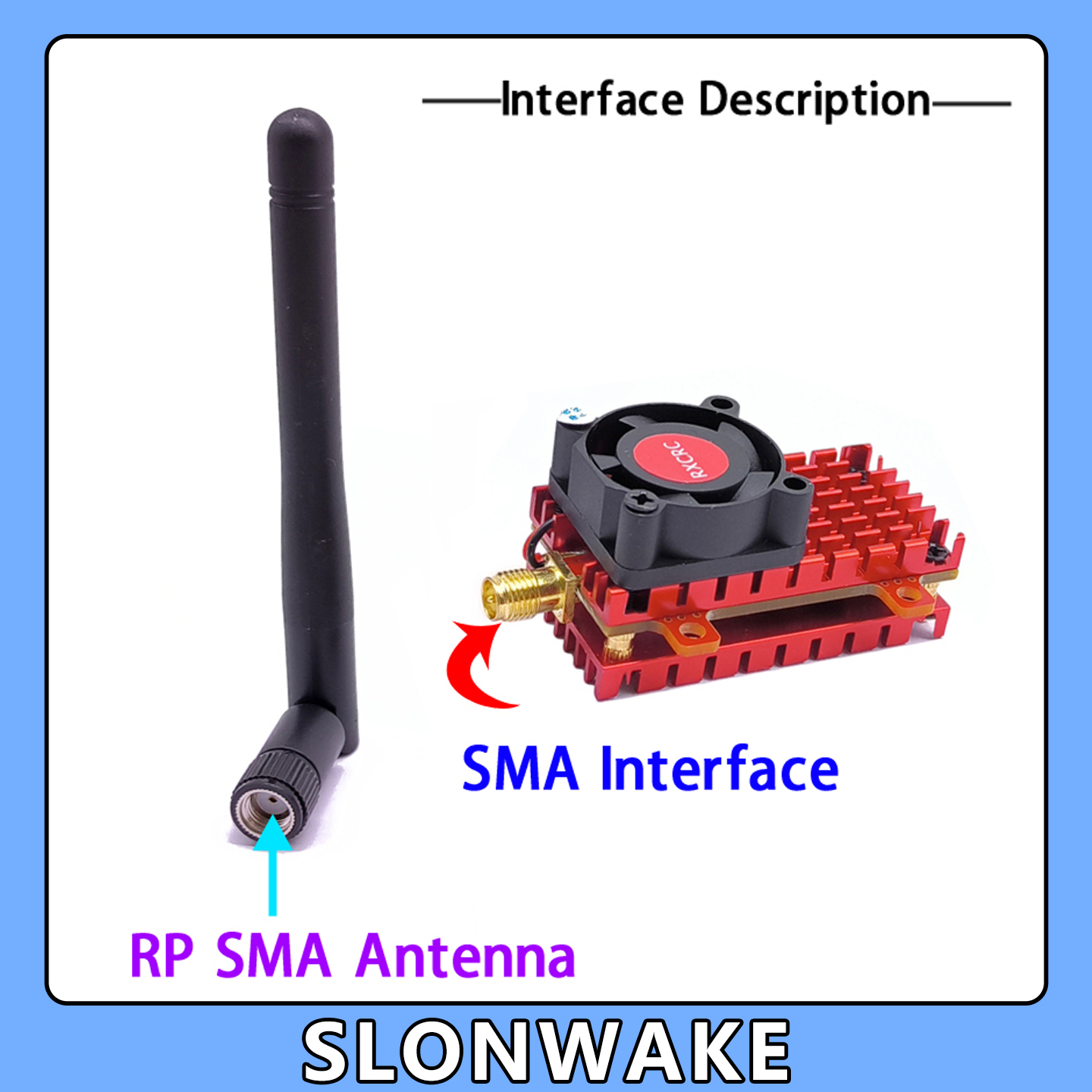 SLONWAKE 5.8G 2W VTX FPV 1800T - đánh giá và giá Drone Rc Plegable