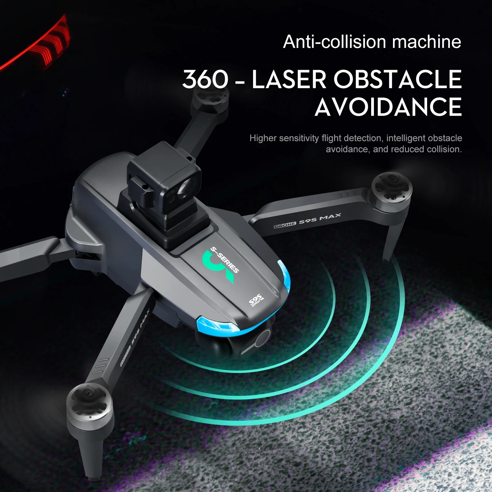 NEW S9S MAX MINI Drone 4K 2-Ax - đánh giá và giá Drone App Rc Fpv