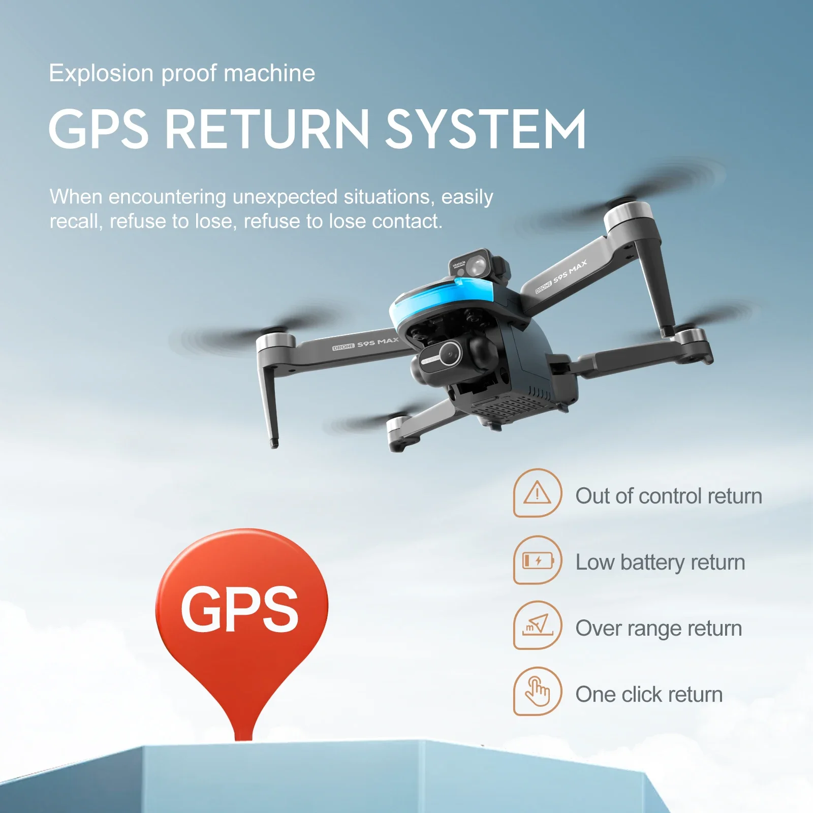NEW S9S MAX MINI Drone 4K 2-Ax - đánh giá và giá Drone App Rc Fpv