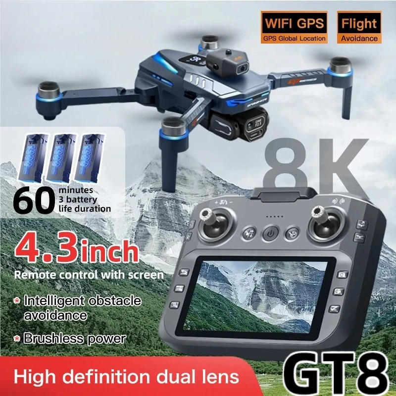 Original GT8 Drone 8K Professi - đánh giá và giá Drone Gt8 Rc