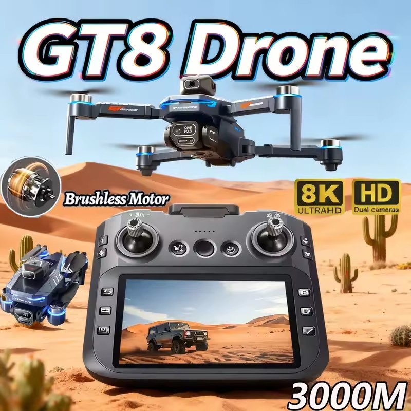 2026 NEW GT8 Drone 8K HD Camer - đánh giá và giá Drone Gt8 Rc