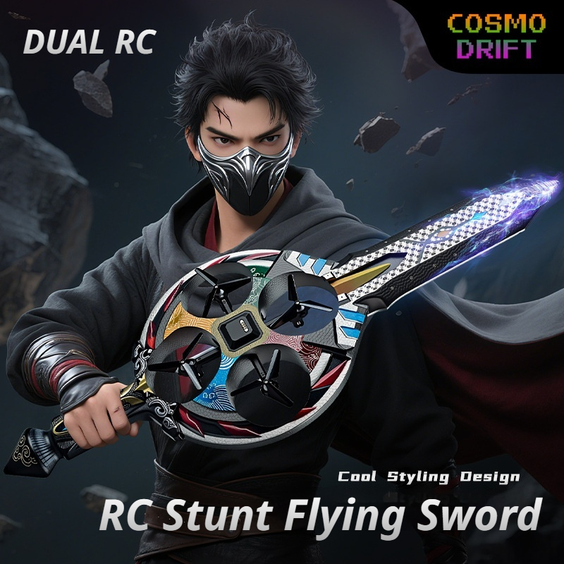 JJRC 2.4G RC Flying Sword Dron - đánh giá và giá Drone Aircraft Jjrc