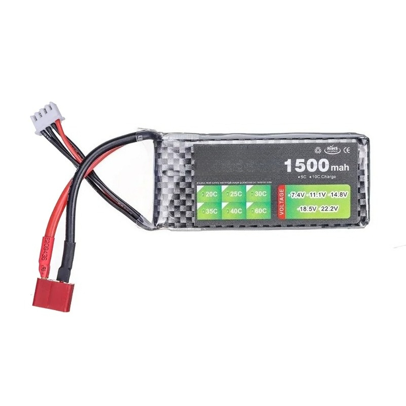 For RC Toys 7.4V 1500mAh 35C L - đánh giá và giá Drone Zll Rc