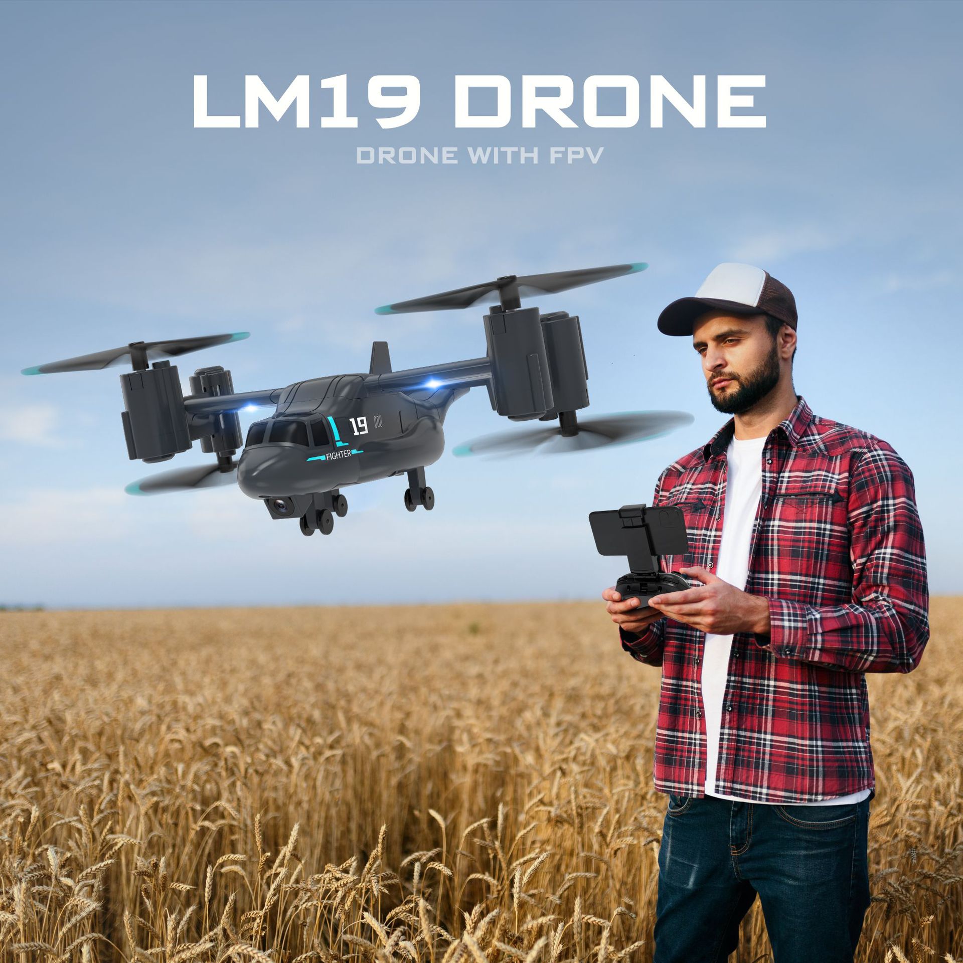 JJRC LM19 Rc Helicopters Drone - đánh giá và giá Drone Aircraft Jjrc