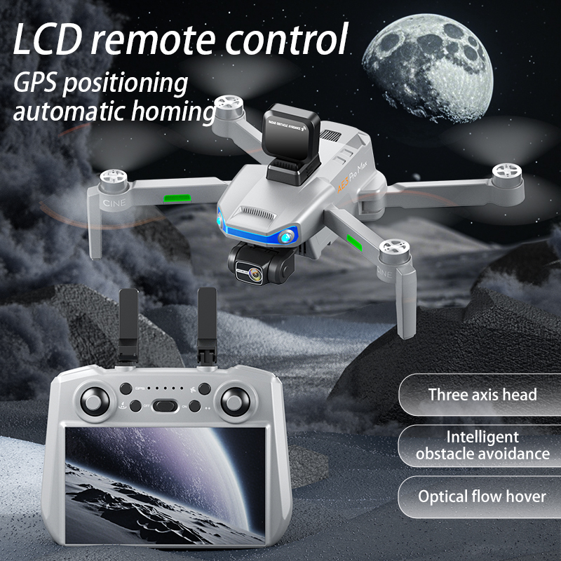 AE3 PRO Max NEW LCD SC GPS Dro - đánh giá và giá Drone App Rc Fpv