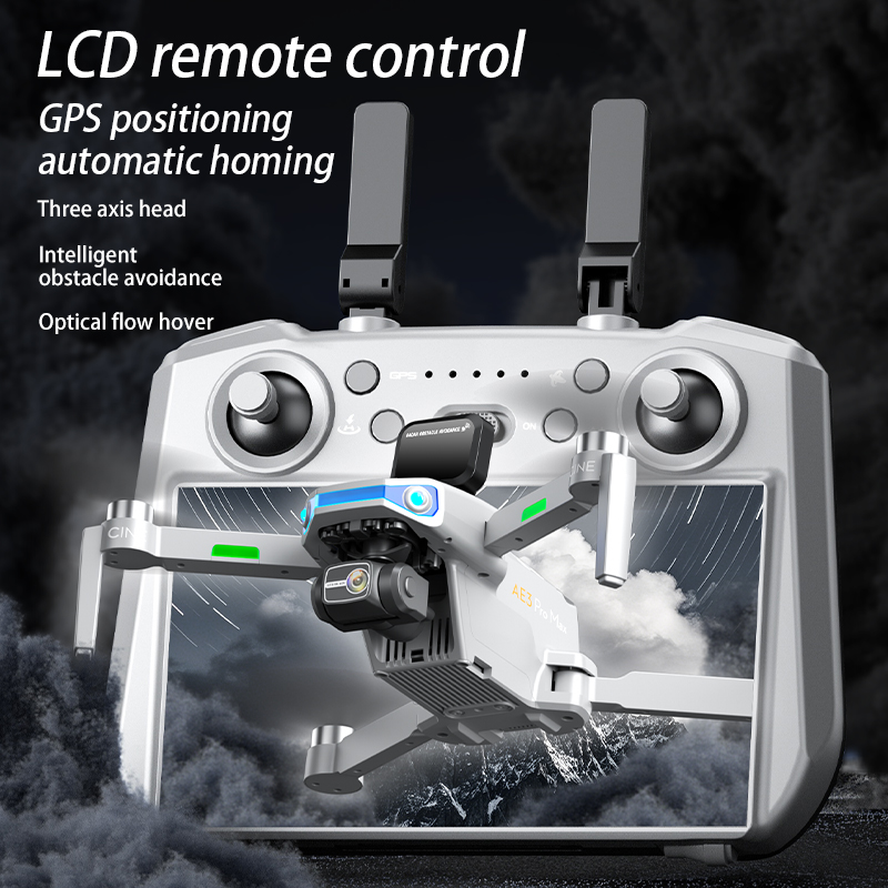 AE3 PRO Max NEW LCD SC GPS Dro - đánh giá và giá Drone App Rc Fpv