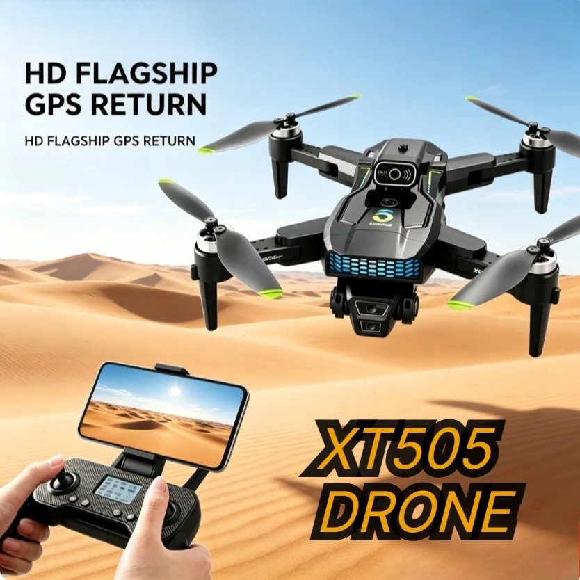 Original XT505 Foldable GPS Dr - đánh giá và giá Xt505 Rc Drone