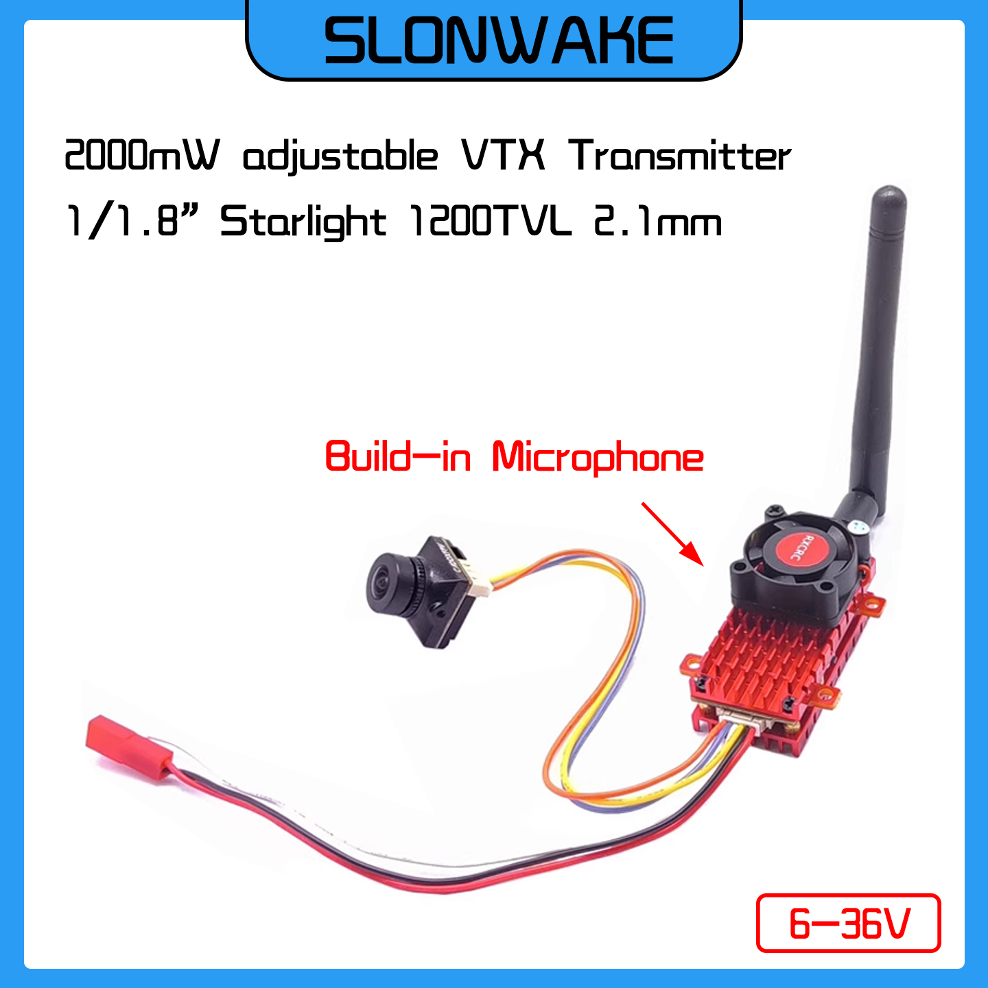 Over 10Km VTX 2W Wireless Micr - đánh giá và giá Caddx Fpv Camera