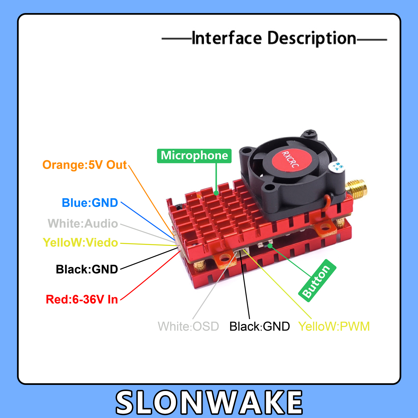 Over 10Km VTX 2W Wireless Micr - đánh giá và giá Caddx Fpv Camera