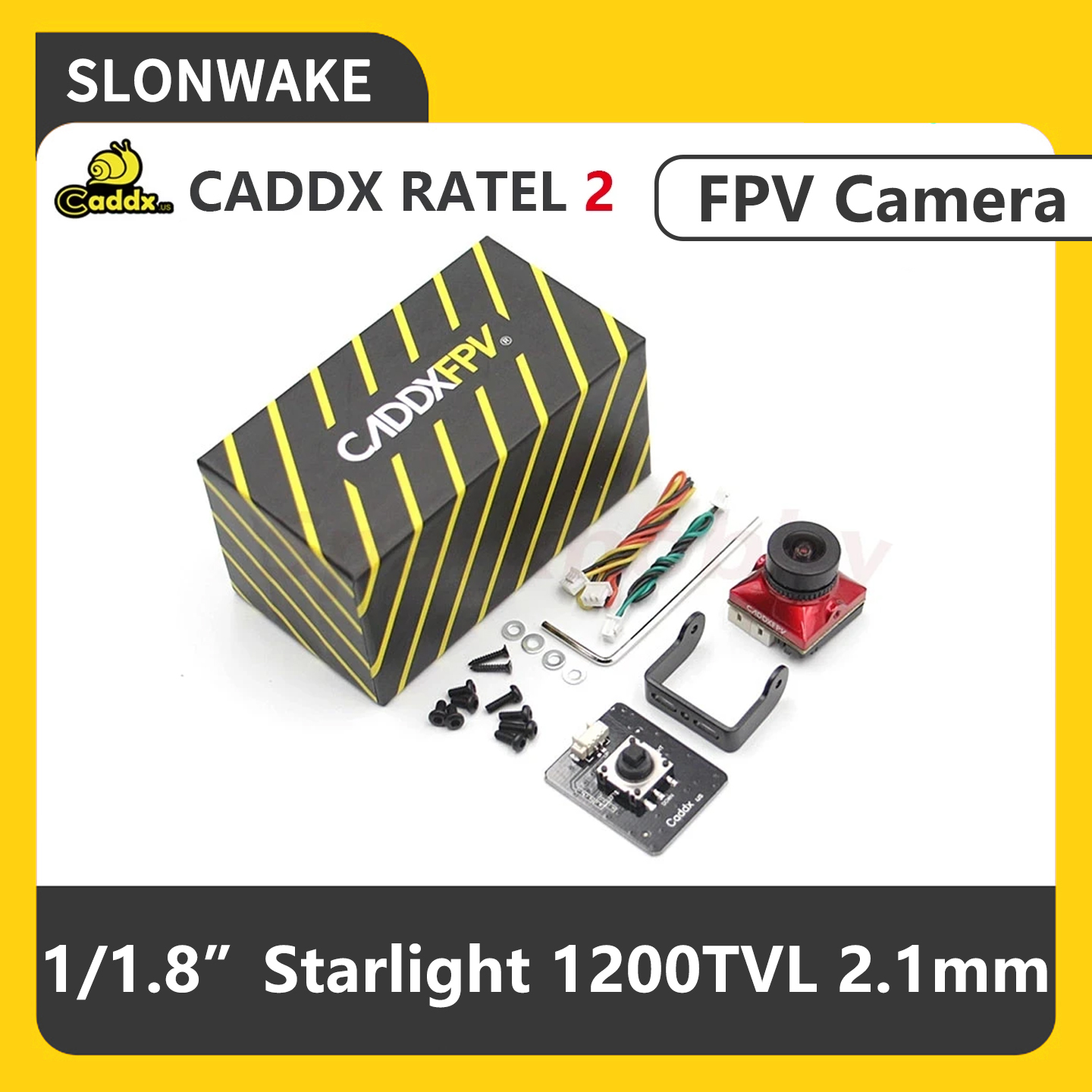 Over 10Km VTX 2W Wireless Micr - đánh giá và giá Caddx Fpv Camera