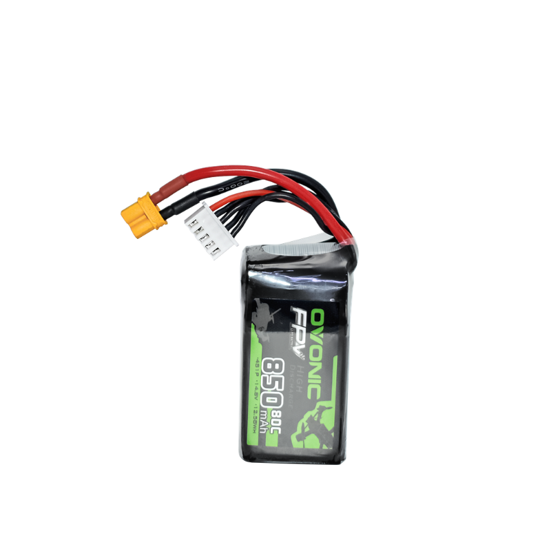 OVONIC 4S 14.8V 850mAh 80C LiP - đánh giá và giá Drone Zll Rc
