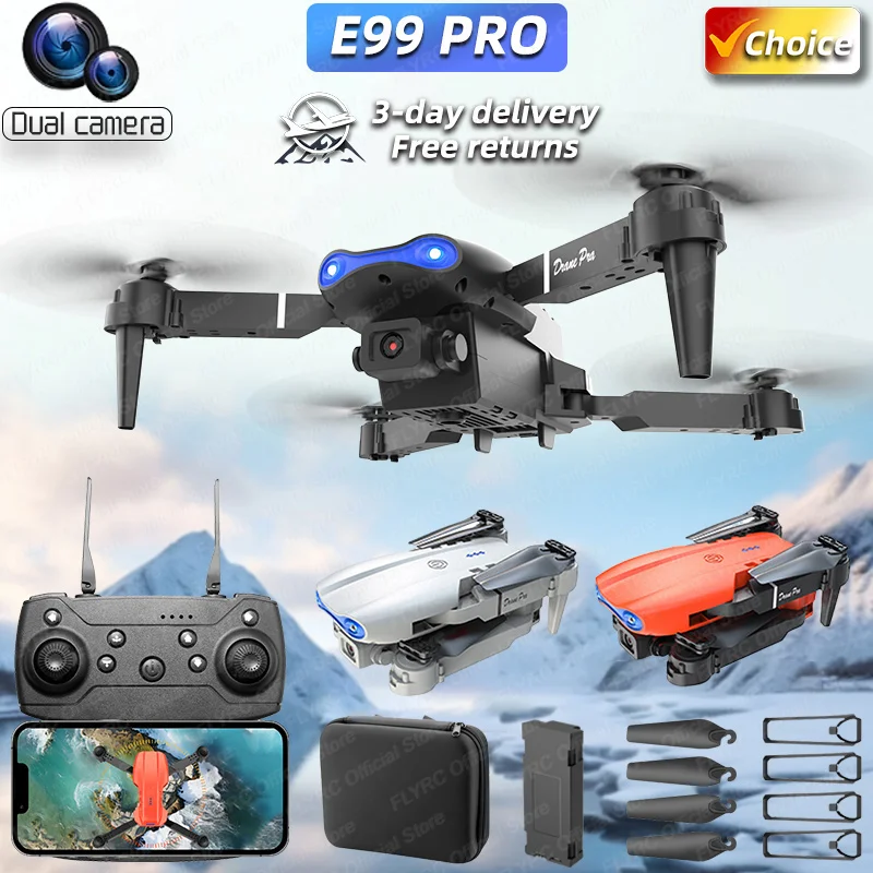 Mini E99Pro Foldable RC Helico - đánh giá và giá Drone Rc E99 Pro