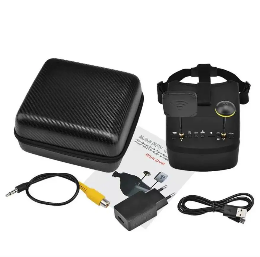 SmCp5.8G 40CH 5 Inch 800*480 V - đánh giá và giá Fpv Goggles Headset