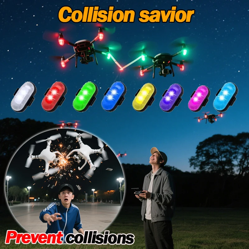 LED Aircraft Strobe Lights 1-1 - đánh giá và giá Drone Aircraft Jjrc