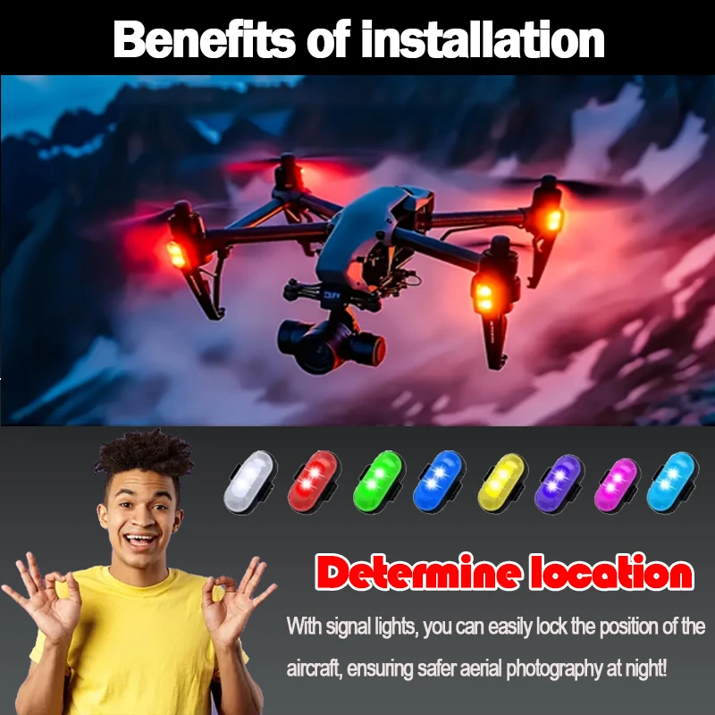 LED Aircraft Strobe Lights 1-1 - đánh giá và giá Drone Aircraft Jjrc