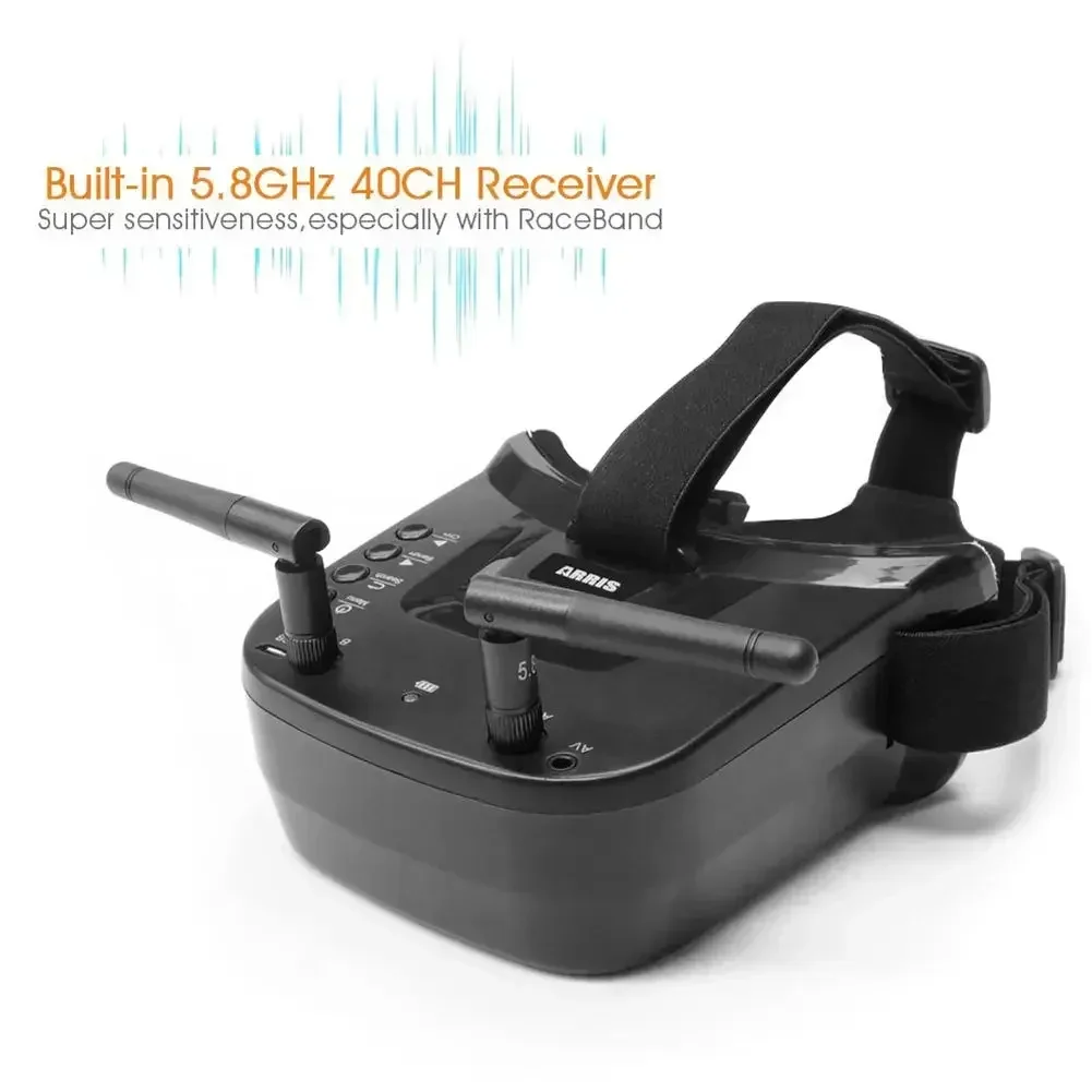 RoRuSVR009 5.8G FPV Goggles 40 - đánh giá và giá Fpv Goggles Headset