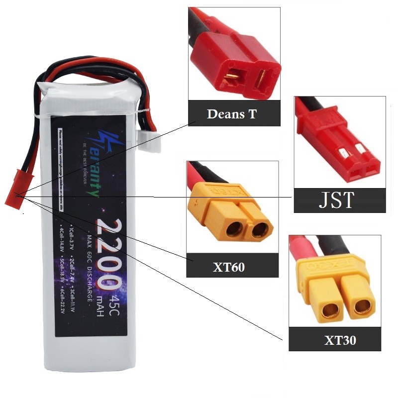 TERANTY 2200 MAH  3S  batterie - đánh giá và giá Drone Avion Rc