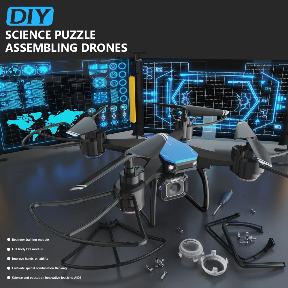 JJRC H108 RC Drone DIY Assembl - đánh giá và giá Drone Aircraft Jjrc