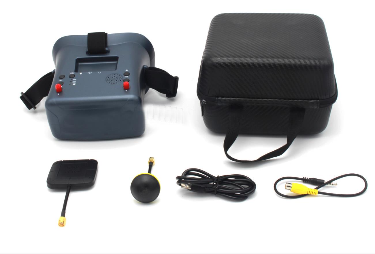 EV800D 5.8G 40CH 5 Inch/4.3Inc - đánh giá và giá Fpv Goggles Headset