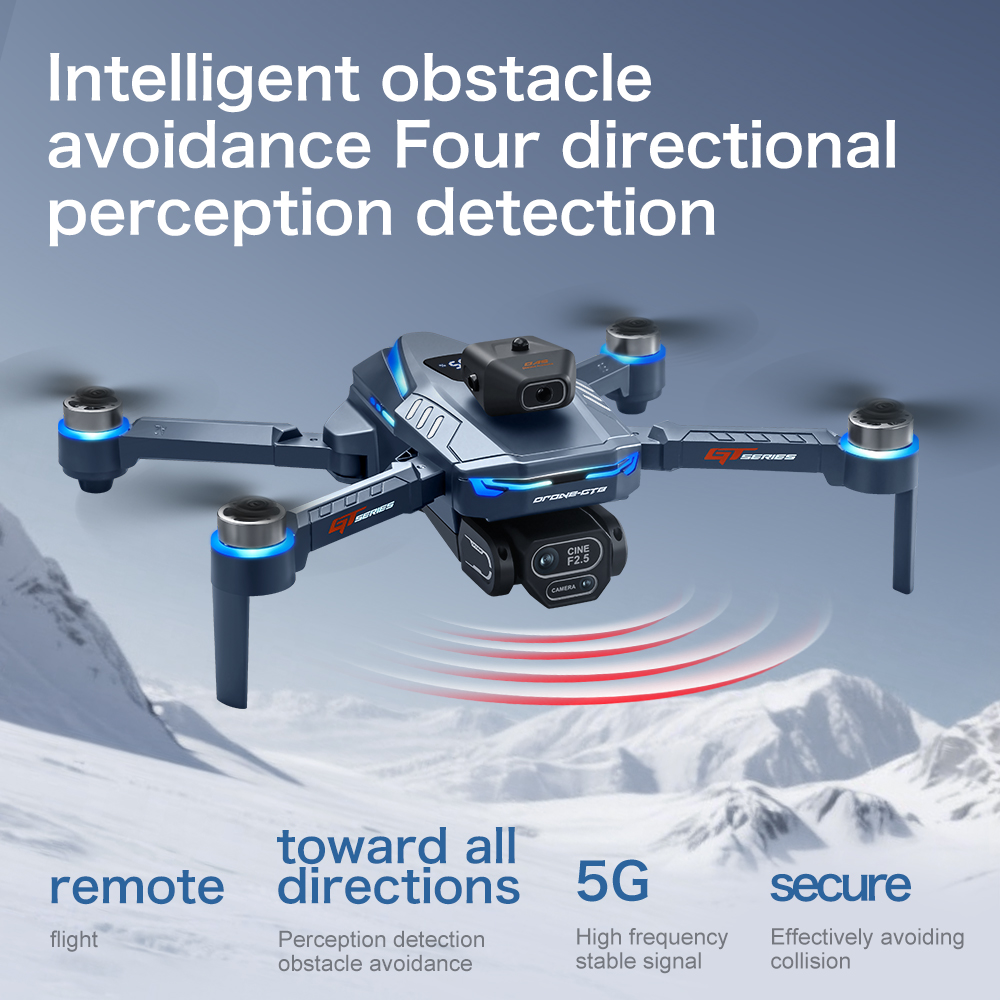 New Drone 4K HD GT8 Camera Obs - đánh giá và giá Drone Gt8 Rc
