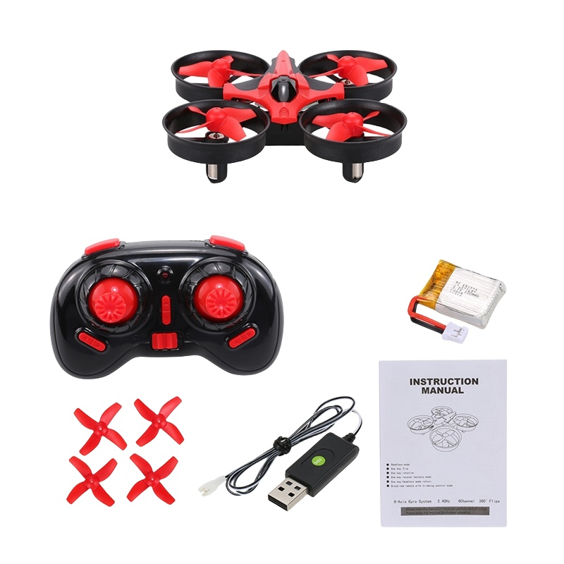 Mini 2.4G 4CH 4-Axis Gyro NH-0 - đánh giá và giá Drone Aircraft Jjrc