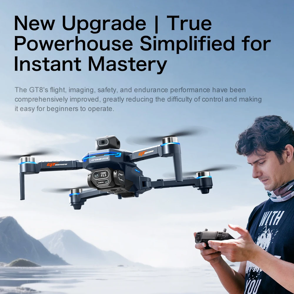 Original GT8 Drone GPS 8k Came - đánh giá và giá Drone Gt8 Rc