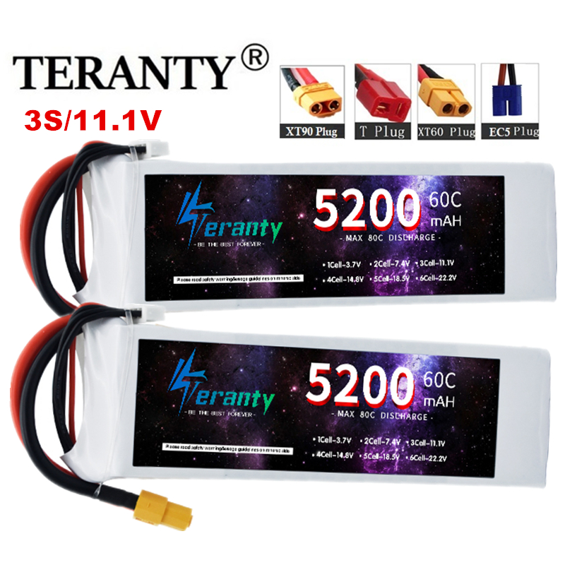 TERANTY  3S  5200MAH 60C batte - đánh giá và giá Drone Avion Rc