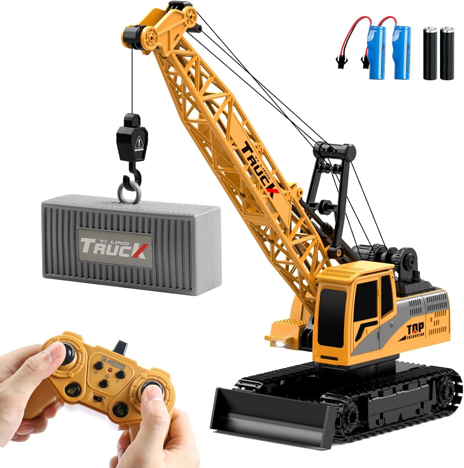 RC Crawler Crane Toy Alloy Rem - đánh giá và giá Drone Or Rc Car