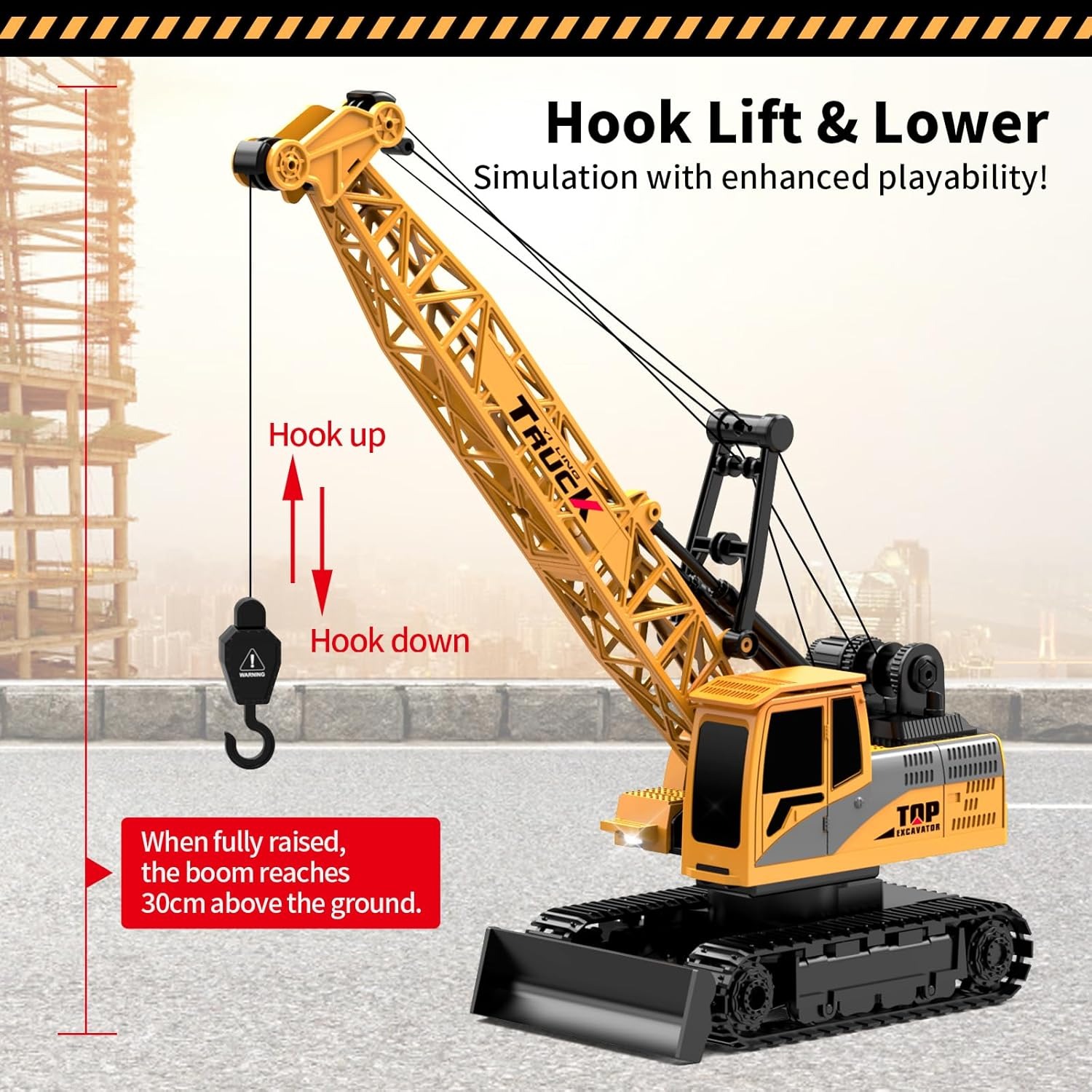 RC Crawler Crane Toy Alloy Rem - đánh giá và giá Drone Or Rc Car