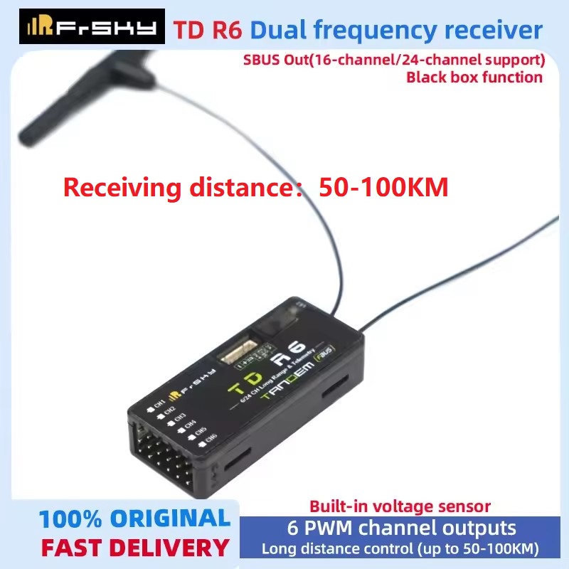 FrSky TD R6 Receiver 2.4G 900M - đánh giá và giá Frsky Receiver Module