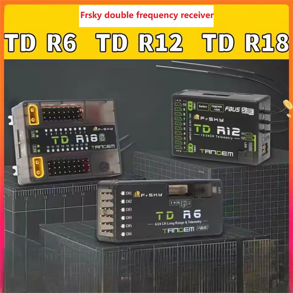 FrSky TD R6 Receiver 2.4G 900M - đánh giá và giá Frsky Receiver Module