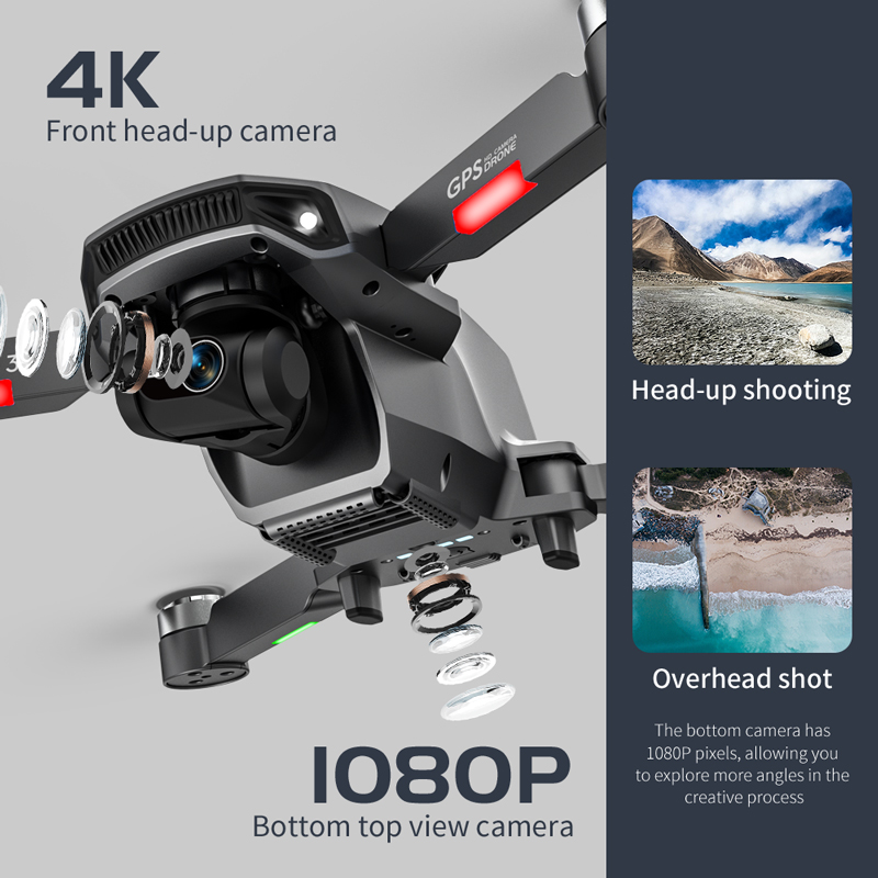 L106 Pro 3 Drone 5G WIFI FPV F - đánh giá và giá Drone App Rc Fpv