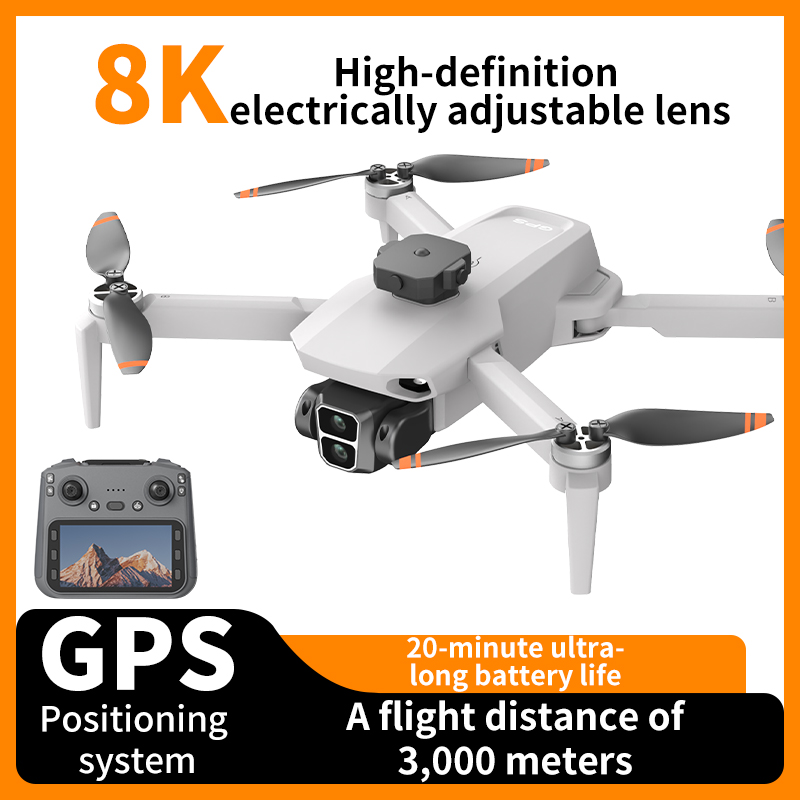 Nouveau L106-1 PRO RC Drone 8K - đánh giá và giá Drone Avion Rc