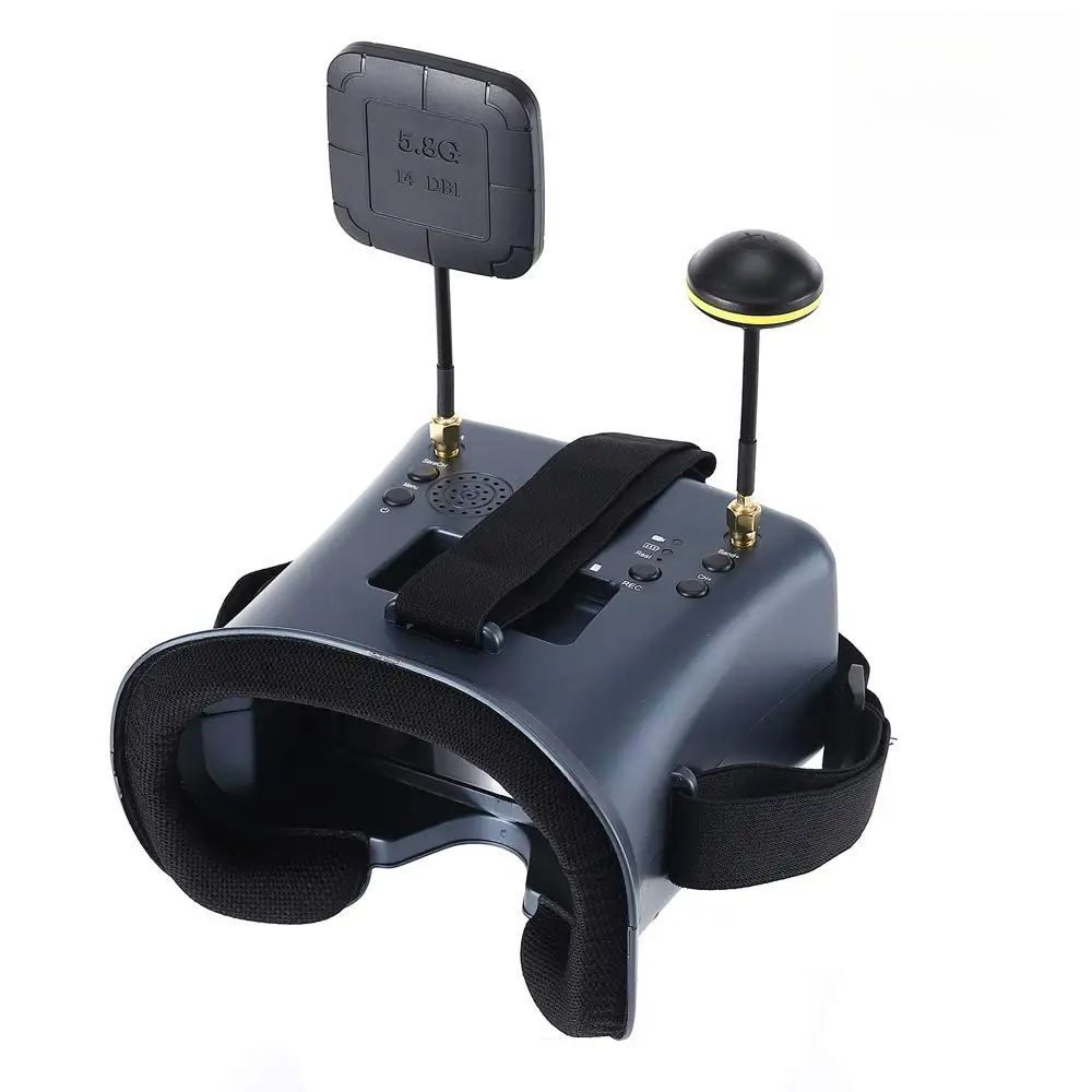 5.8G 40CH 4.3 Inch 800*480 Vid - đánh giá và giá Fpv Goggles Headset