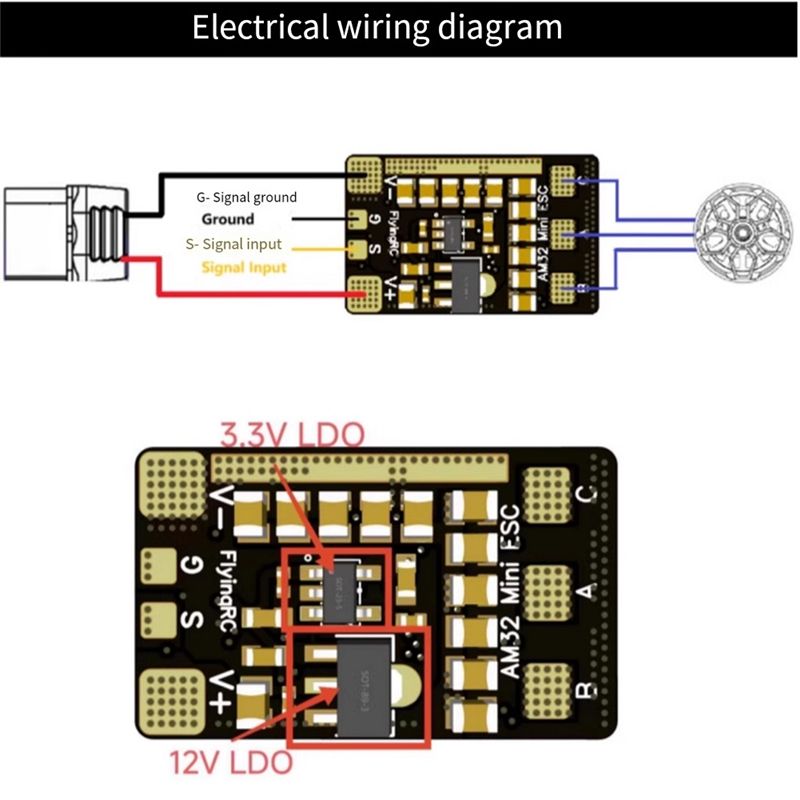 Best-AM32 ESC 40A 32-Bit Elect - đánh giá và giá Drone And Car