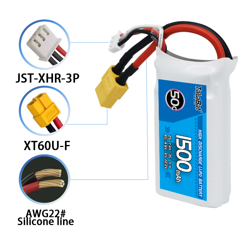 3Pcs TalaBat 50C 1500mAh 7.4V  - đánh giá và giá Drone Zll Rc