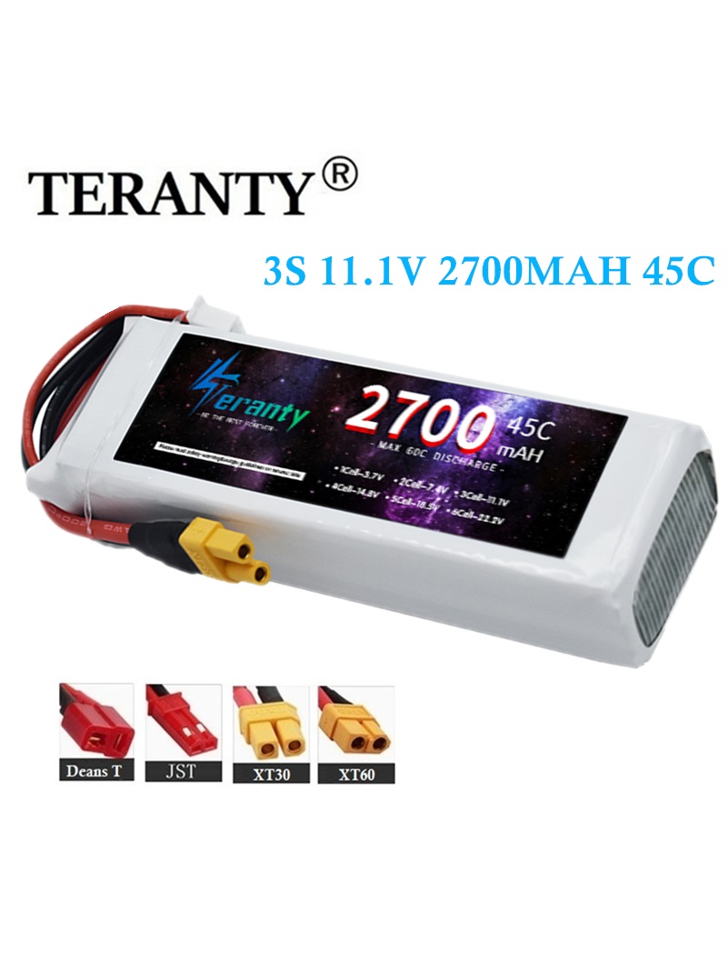 TERANTY 2700 MAH 45C 3S batter - đánh giá và giá Drone Avion Rc