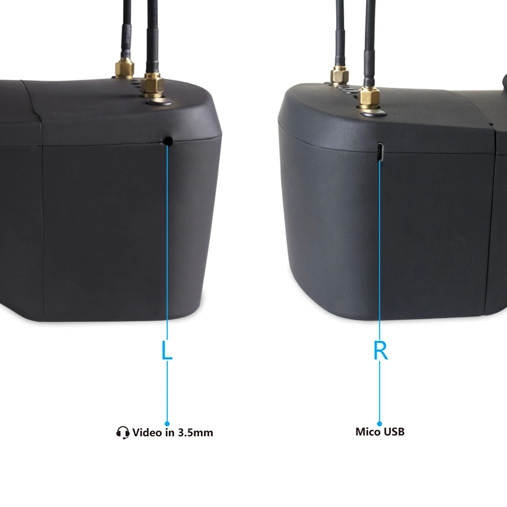 UniFly 9IMOD LS-800D 5.8G 40CH - đánh giá và giá Fpv Goggles Headset