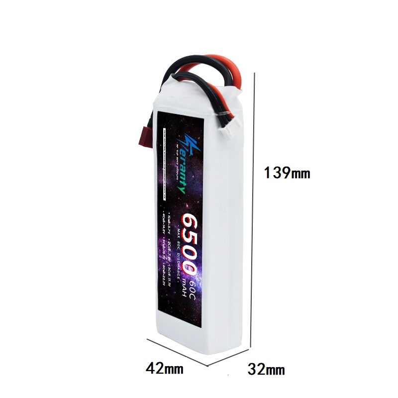 TERANTY  11.1V  6500MAH batter - đánh giá và giá Drone Avion Rc